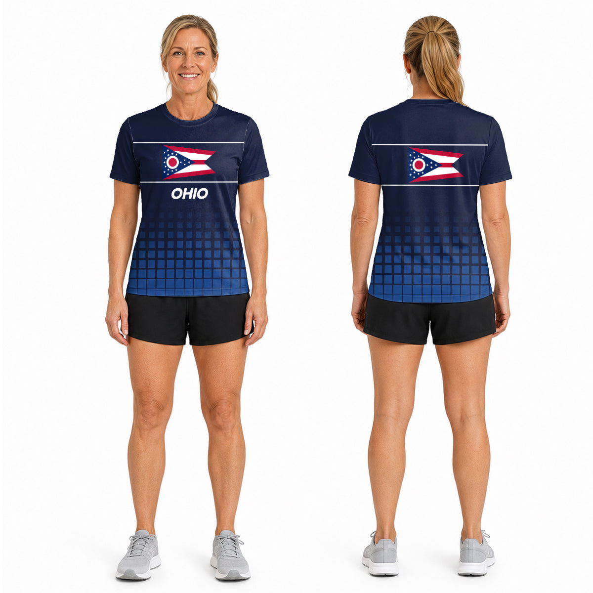 Ohio State Pride Tech Running T-Shirt
