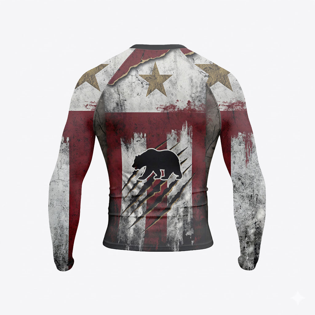 Golden State Warrior BJJ Rash Guard