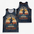 Funny Dad Running Tank Top It's Not A Dad Bod Tech Singlet