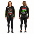 Custom Name Naughty Pace Club Running Long Sleeve Shirt