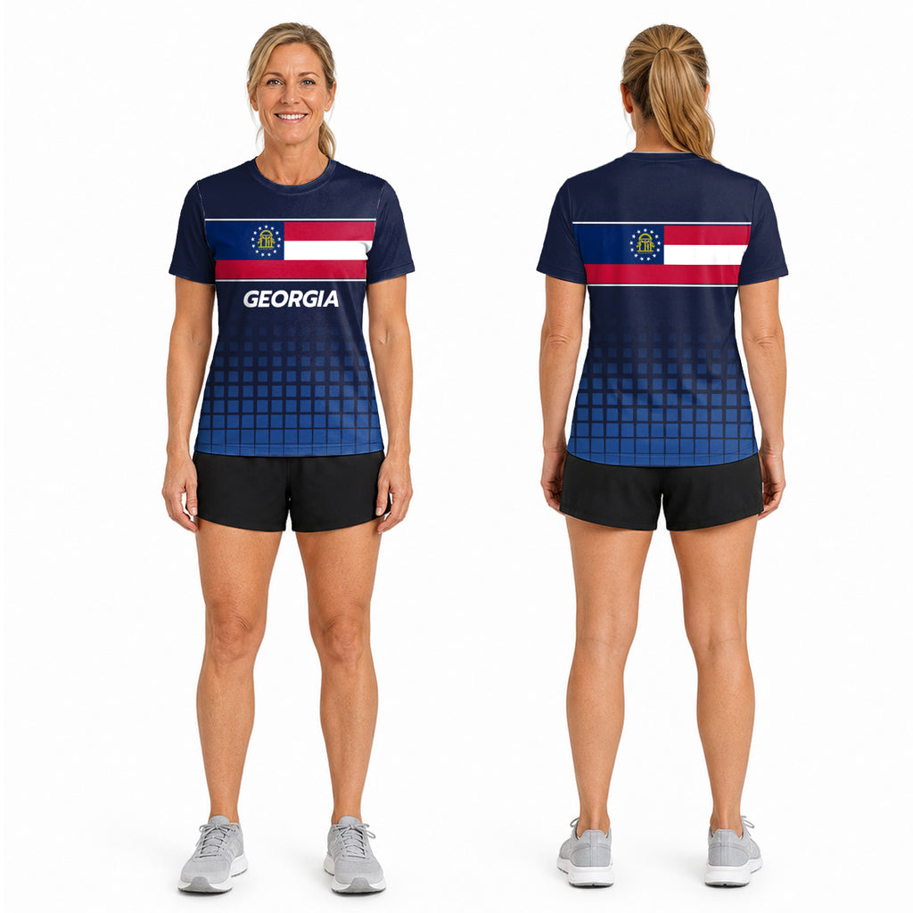 Georgia State Pride Tech Running T-Shirt