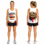 Urbaner Farbtropfen Berlin Wettkampftag Lauf-Tanktop