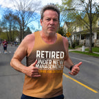 Retirement Running Tank Top Retired Running Singlet for Men