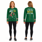 Custom Name Jingle Legs Running Long Sleeve Shirt