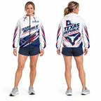 Custom Name Texas Republic Running Running Windbreaker Jacket
