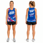 Custom Name Miles Sakura Speed Racing Running Tank Top