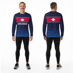 Arkansas State Pride Long Sleeve Running T-Shirt