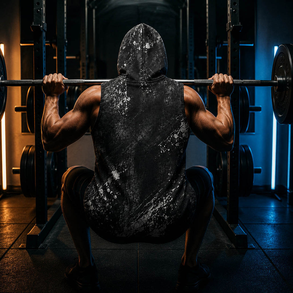 LIFT Men's Workout Hooded Tank Top