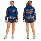 Custom Name Finish Strong NYC Running Windbreaker Jacket