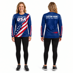Custom Name Run United Running Long Sleeve Shirt