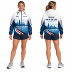 Custom Name Lakefront Runner Running Windbreaker Jacket