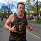 Men's Running Tank Top Firefighter Courage Under Fire Running Singlet V2