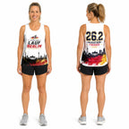 Berlin Skyline Silhouette Berlin Wettkampftag Lauf-Tanktop