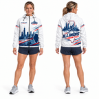Custom Name Illinois Urban Pace Illinois Running Windbreaker Jacket