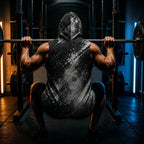 Shhhh I'm Doing Math Men's Workout Hooded Tank Top