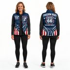 Route 66 Freedom Runner Sleeveless Running Puffer Jacket