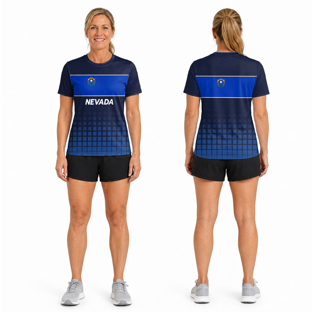 Nevada State Pride Tech Running T-Shirt