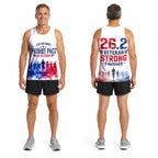 Veteran Patriot Pace The Marine Corp Race Day Running Tank Top