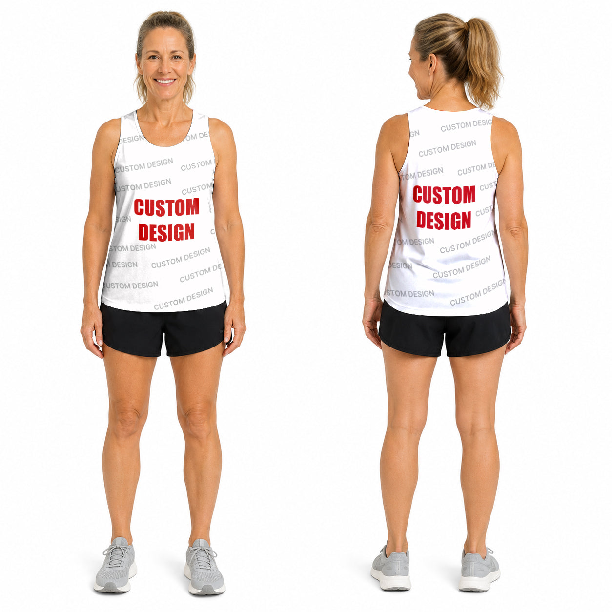 Custom Design Running Tank Top