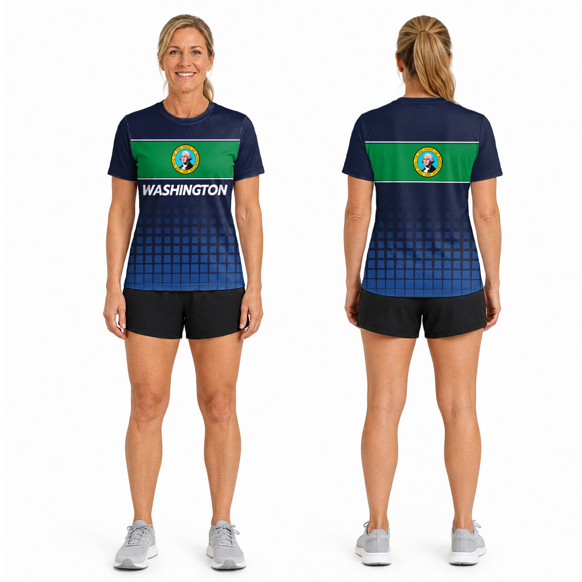 Washington State Pride Tech Running T-Shirt