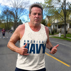 U.S. Military Running Tank Top U.S. Navy Sea Running Singlet for Men and Women