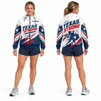 Custom Name Texas Strong Runner Running Windbreaker Jacket