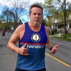 Patriotic Tech Running Tank Top - Kentucky State Pride Running Singlet