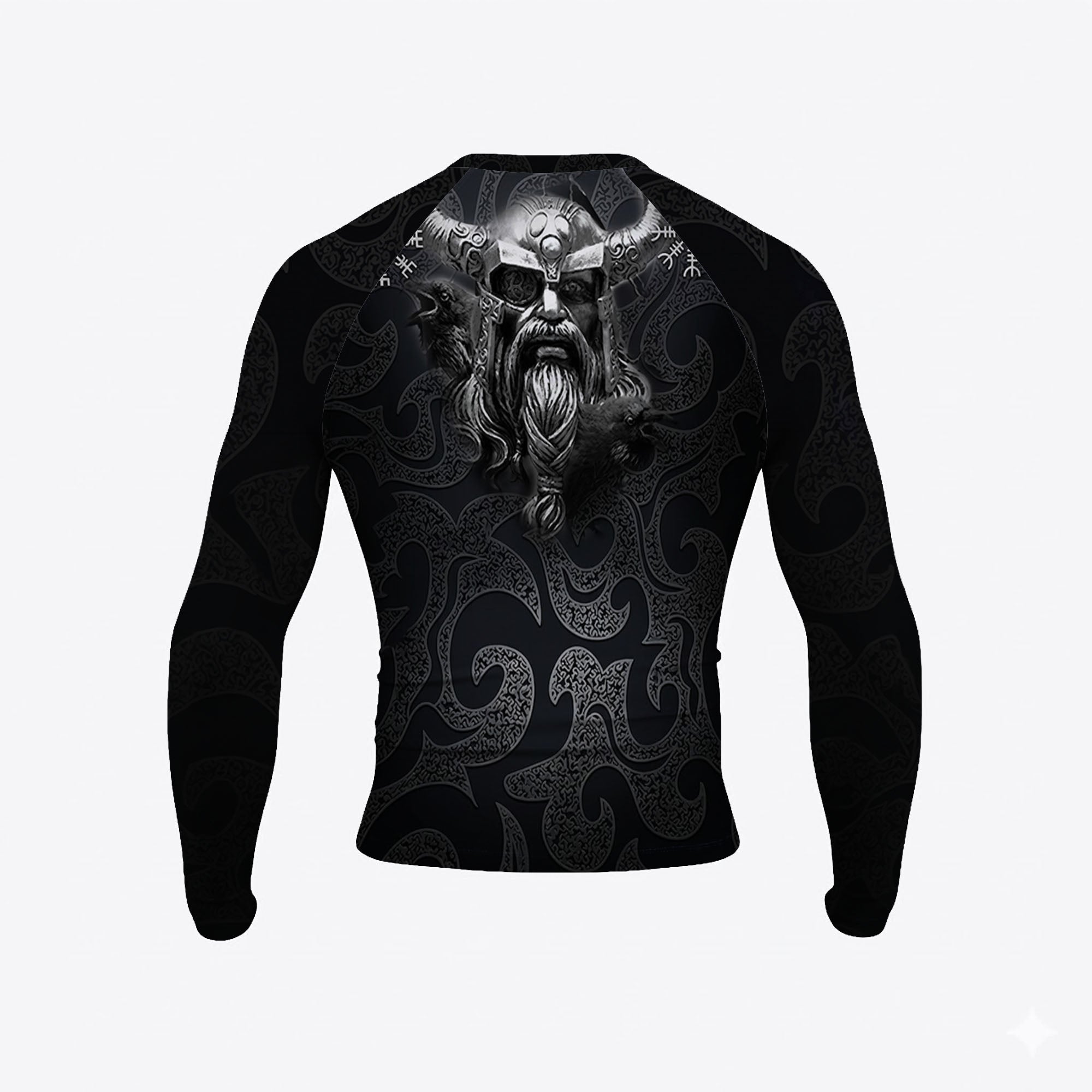 Odin’s Gaze & Thor’s Might BJJ Rash Guard