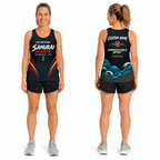 Custom Name Miles Samurai Endurance Running Tank Top
