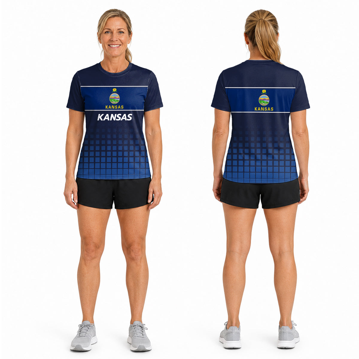 Kansas State Pride Tech Running T-Shirt