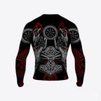 Viking Compass of Destiny BJJ Rash Guard
