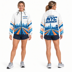 Custom Name NYC Road To The Skyline Running Windbreaker Jacket