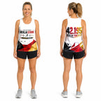 Geometrisches Polygon Berlin Wettkampftag Lauf-Tanktop