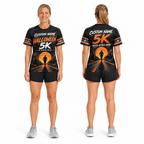 Custom Name Halloween 5K Finisher Halloween Tech Running T-Shirt