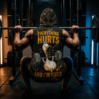 Everything Hurts Men's Workout Hooded Tank Top