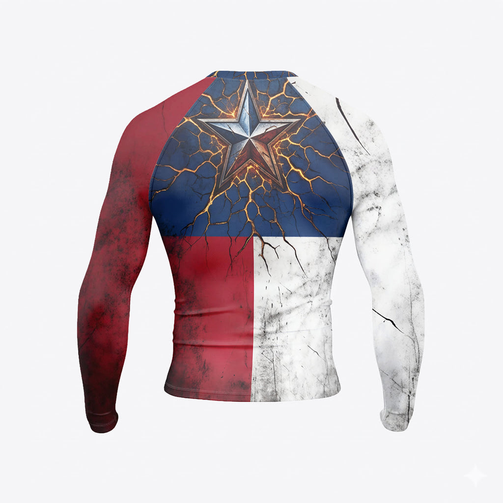 Lone Star Dominance BJJ Rash Guard