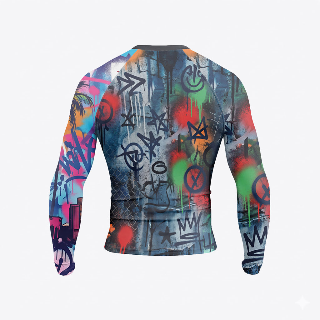 Cali Street Grappler BJJ Rash Guard