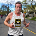 U.S.Military Running Tank Top U.S.Army Camo Running Singlet for Men and Women