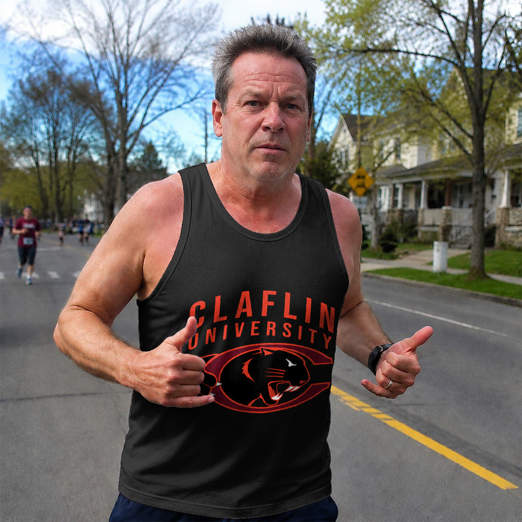 HBCU Running Tank Top Claflin University Panthers Running Singlet for Men and Women