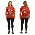 Custom Name Merry Pace-mas Running Long Sleeve Shirt
