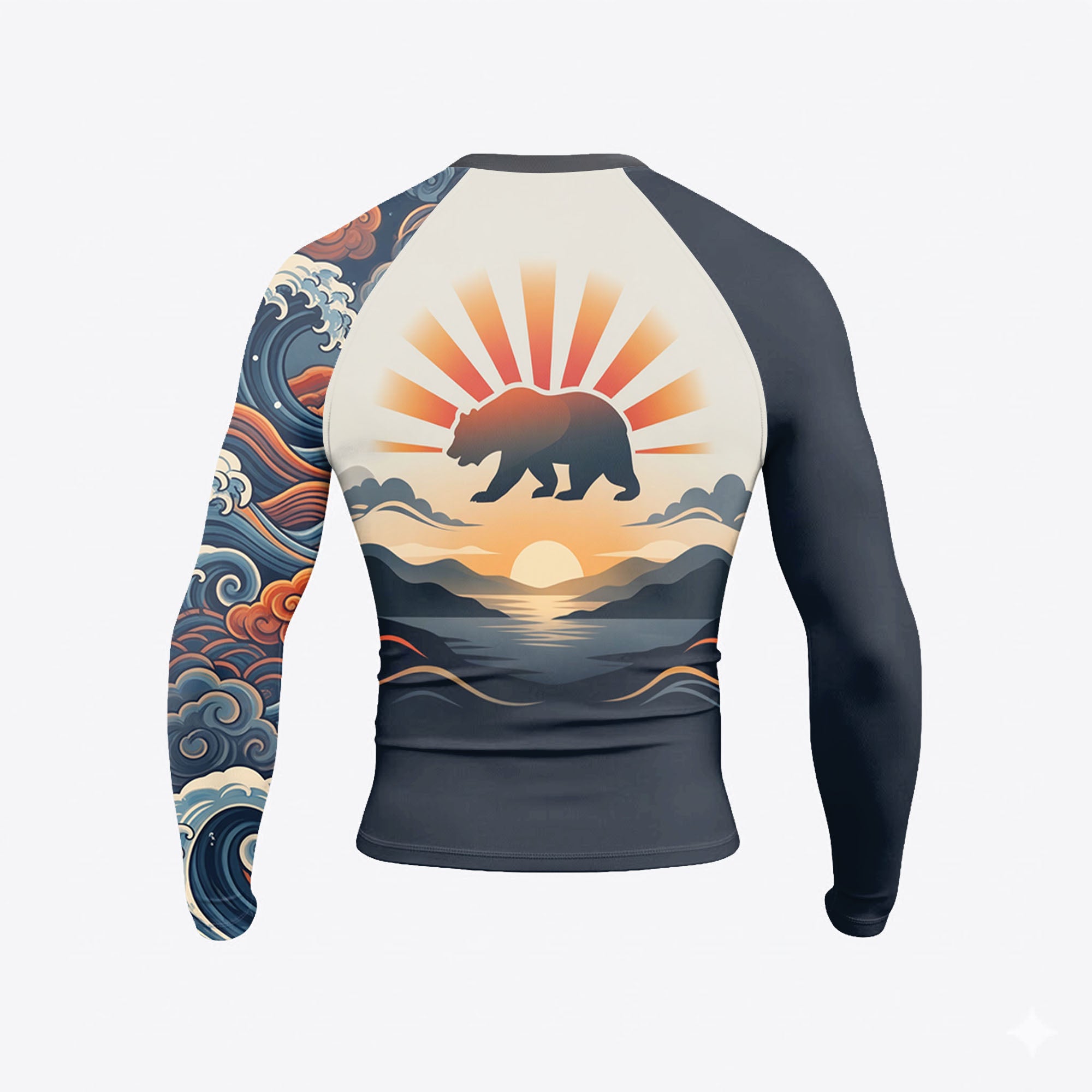 West Coast Samurai BJJ Rash Guard