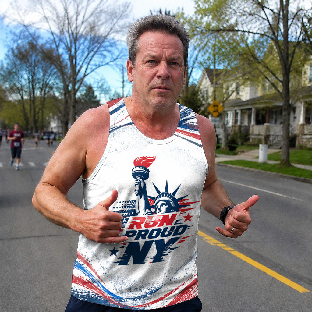 Liberty Run Strong New York Running Tank Top