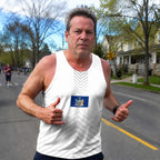 New York Running Tank Top New York State Flag Running Singlet for Men and Women