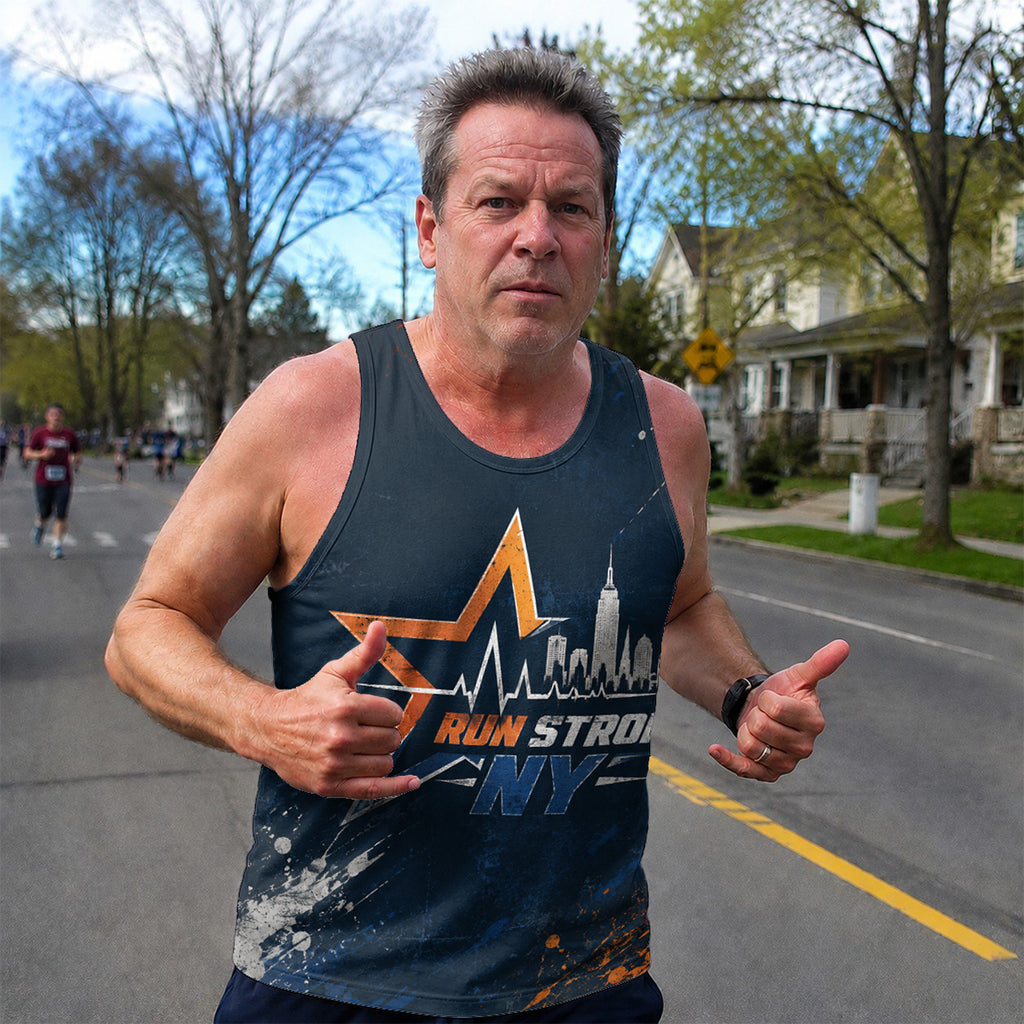 Dynamic Star of New York New York Running Tank Top