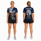 Custom Name Moonlight 5K Halloween Tech Running T-Shirt
