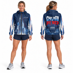 Custom Name Chicago Architecture Runner Running Windbreaker Jacket