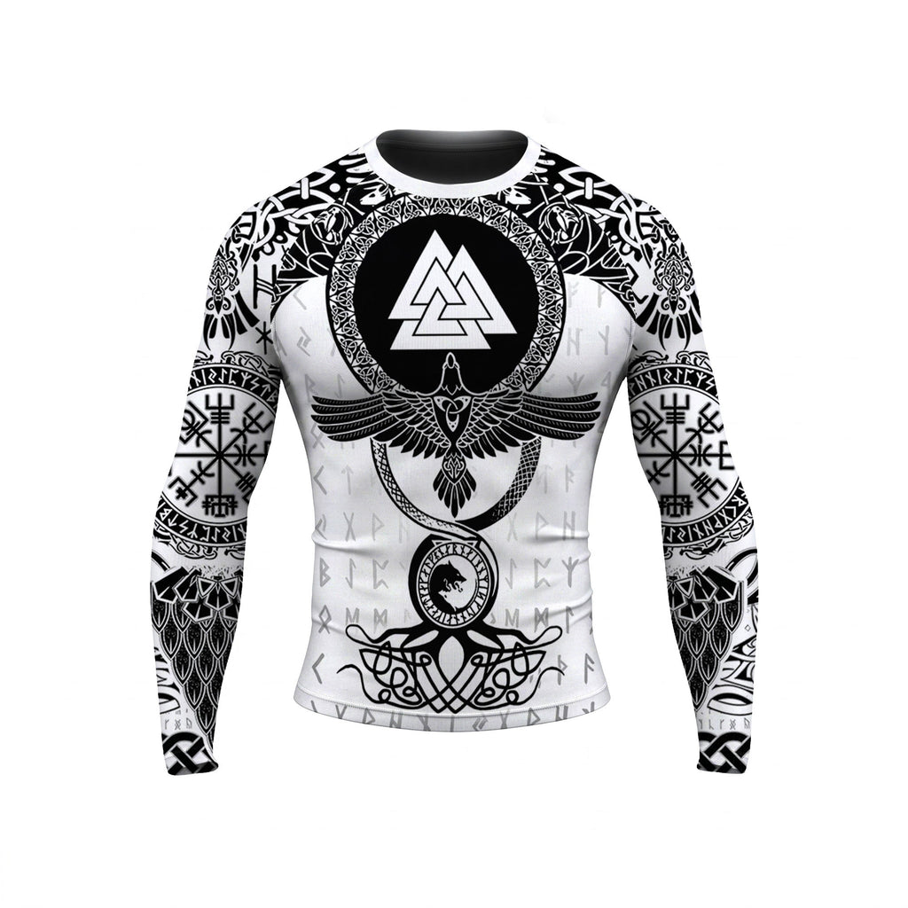 Viking Crow BJJ Rash Guard