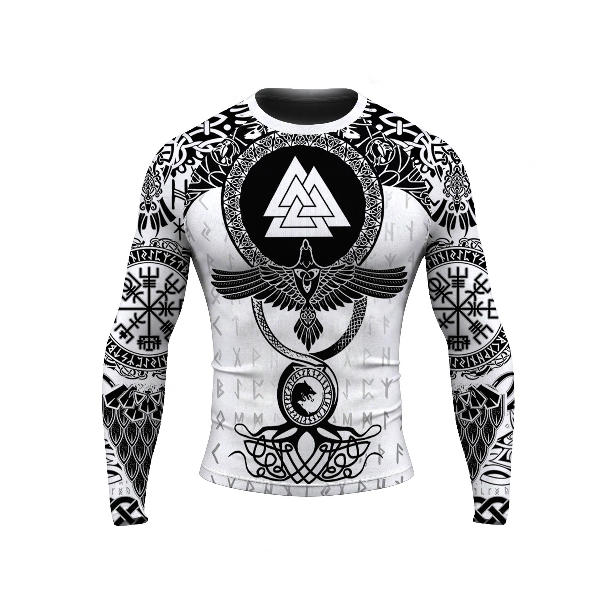 Viking Crow BJJ Rash Guard