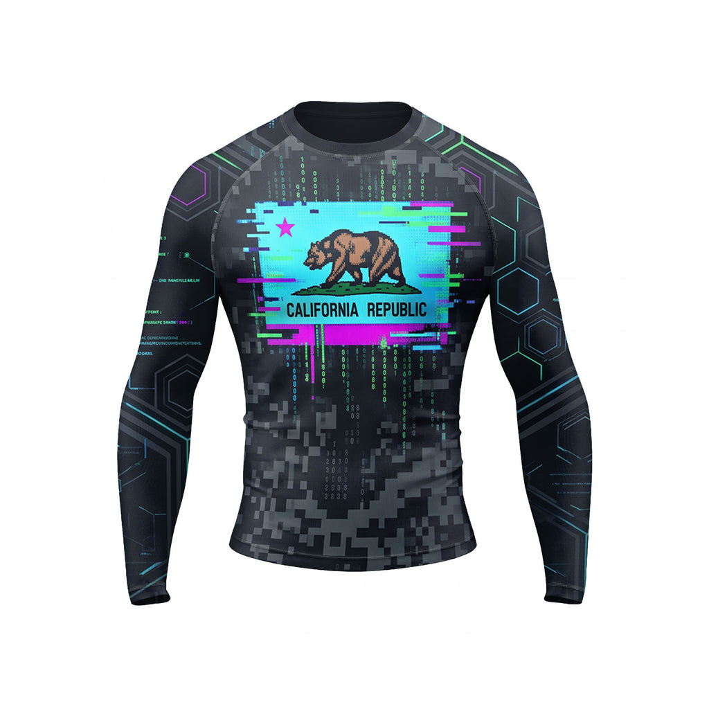 California Combat Code BJJ Rash Guard