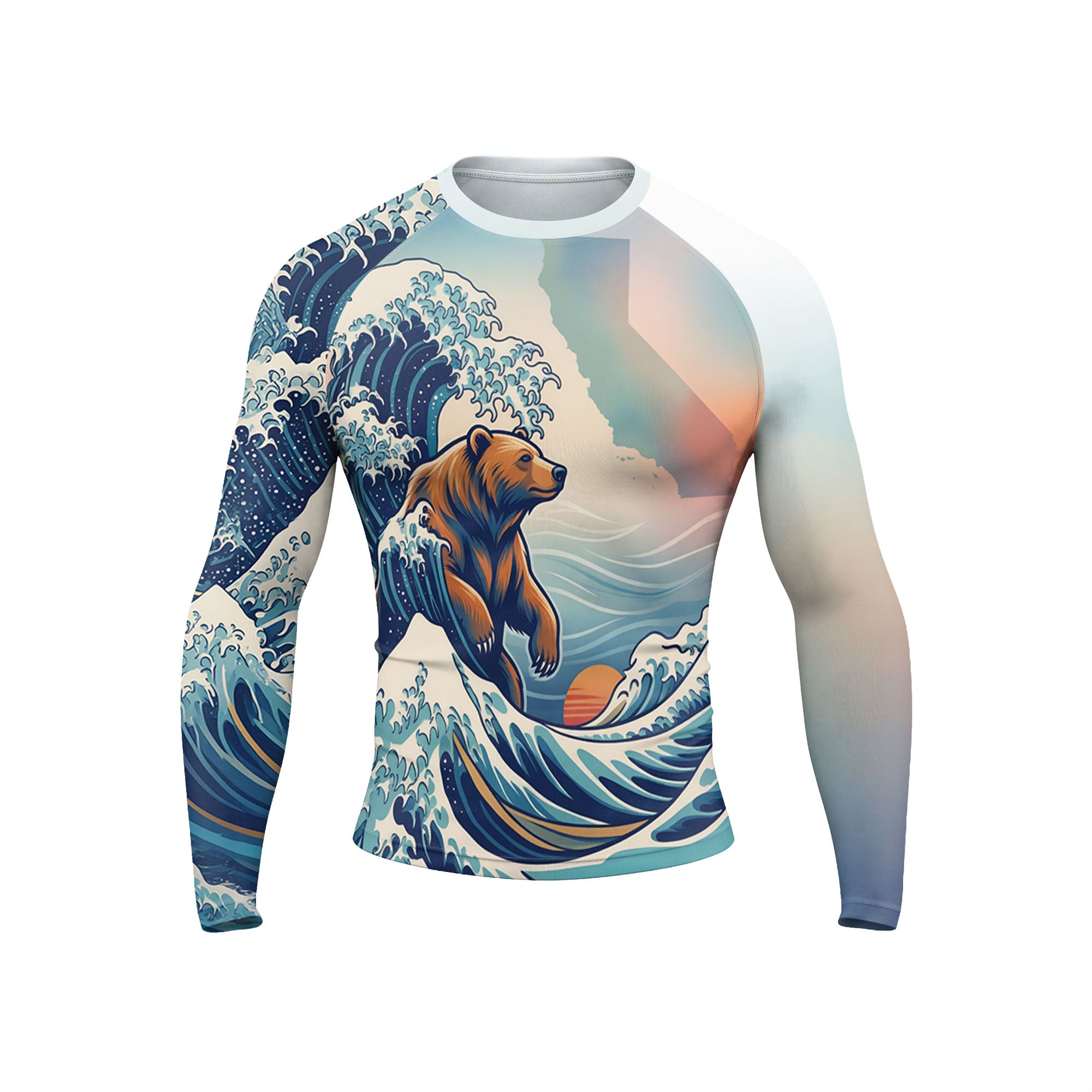 Pacific Fight Spirit BJJ Rash Guard